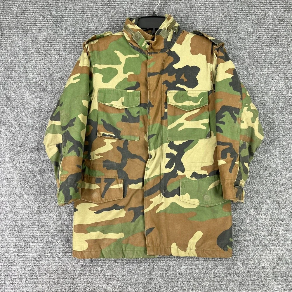 Rothco Ultra Force Junior GI Field Coat Boys XS 2-4 Quilted Lining Camo Outdoor
